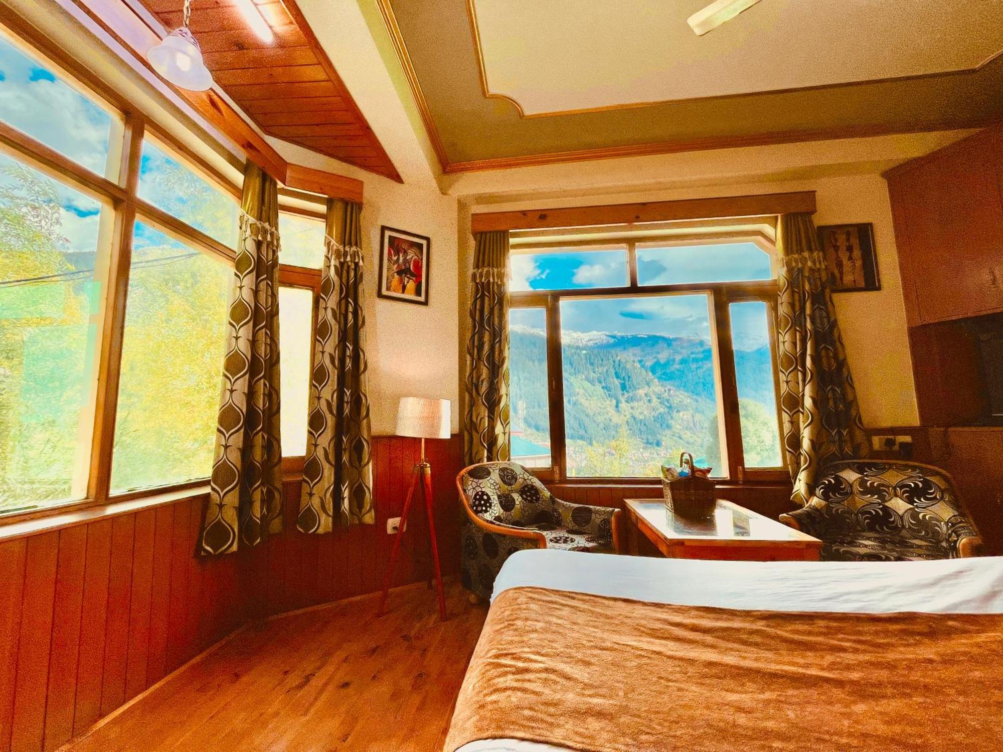 Woods Villa Cottages Manali - 1,2,3,4 Cottages & Villas Available In Manali With Scenic Mountain View Exterior foto